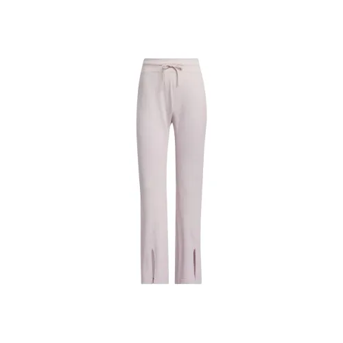 Adidas Бесшовные Flare Joggers Повседневные Брюки Женские Фиолетово-Розовые