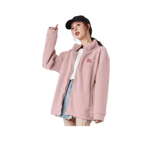 Tonlion Вельвет Feel Пальто Женское Mist Розовый