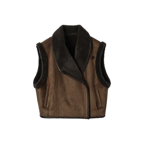 SINBOS Мех Женские Paulownia Кофе