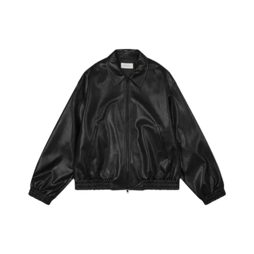 LOW CLASSIC Lc Collection Кожа Блоусон Куртка Кожа Куртка Женская Черный Черный