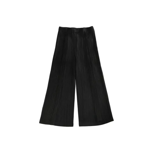 Homme Plissé Issey Miyake Повседневные брюки Женские Черный