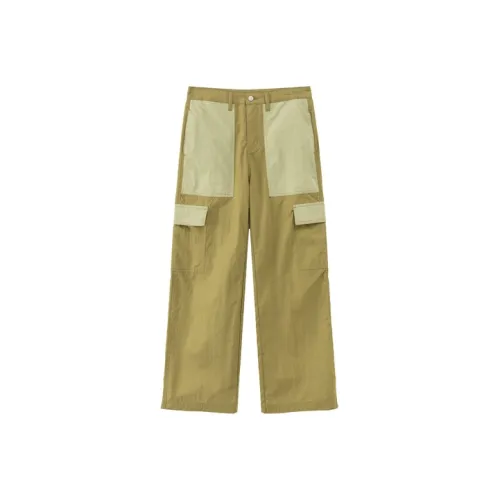 NO ONE ELSE Армейский зеленый Унисекс Повседневные брюки