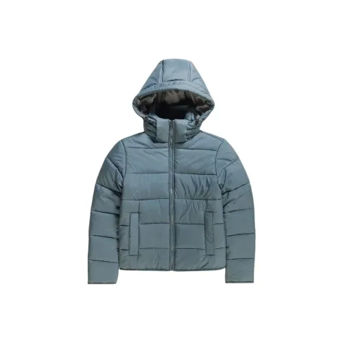 Г Звезда RAW Пуховая куртка Женская Серый Синий