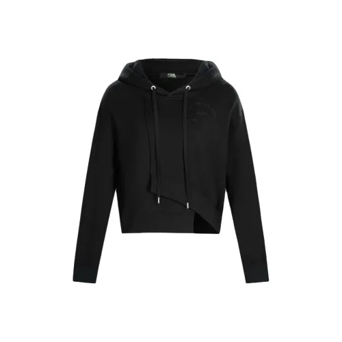 Свитшот KARL LAGERFELD женский черный