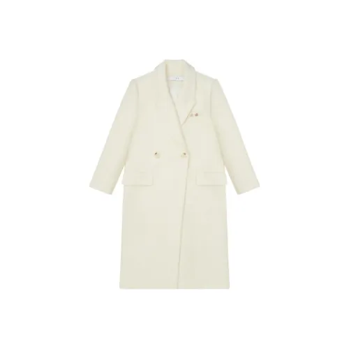 IRO NIGHT Слоновая кость Женское пальто