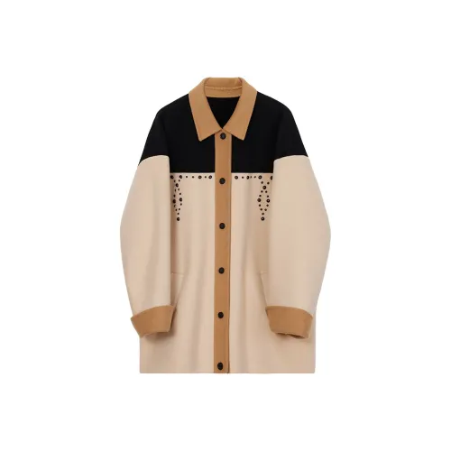 NancyCavally Вельвет Feel Пальто Женское Классическое Многоцветное