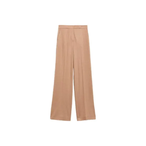 MaxMara Женские повседневные брюки цвета верблюжий