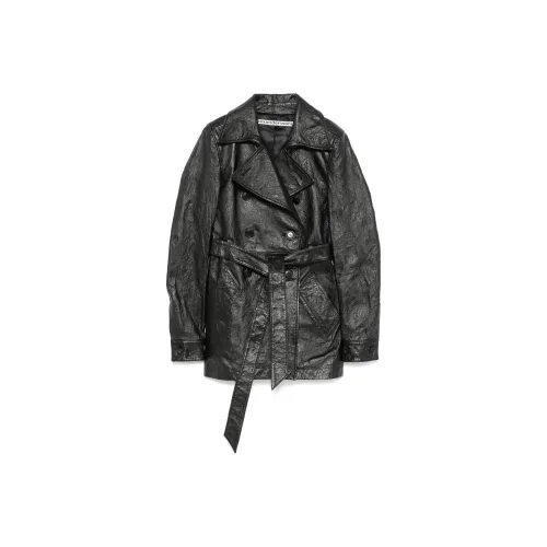 Alexander Wang FW24 Тренчкот Женский Черный