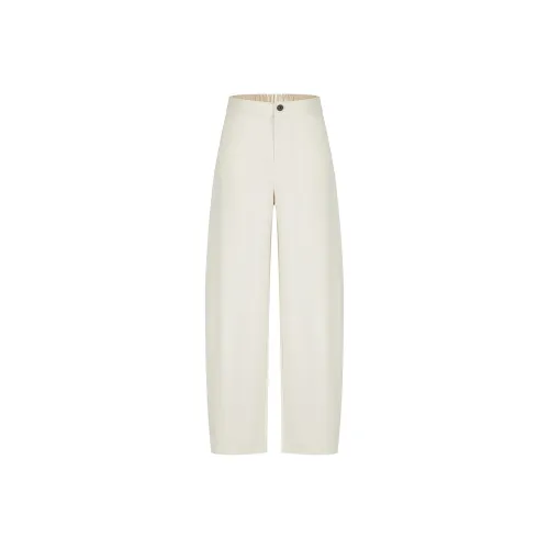 JZ. ANNAKRO Повседневные брюки Женские Экрю