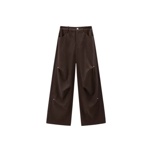 LEDIN Повседневные брюки женские цвет лисий коричневый