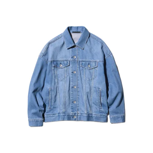 UNIQLO Denim Куртка Женская Озерный Синий