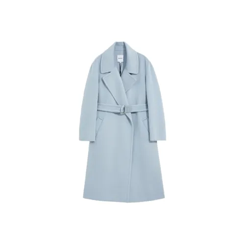 BEBE Светло-синий Женский пальто