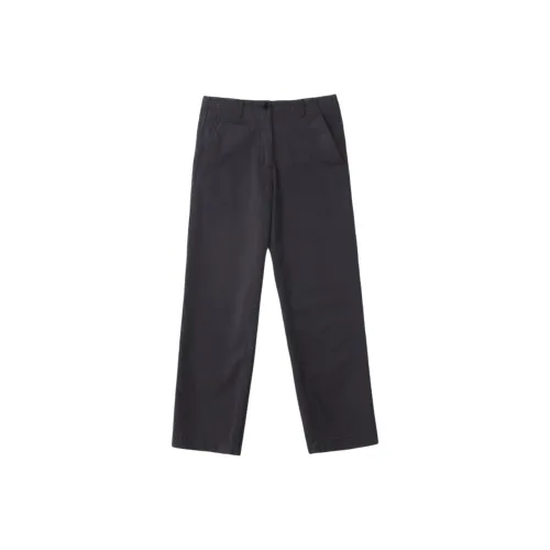 NOTHING WRITTEN Jeff Chino Брюки Повседневные брюки Женские Винтаж Темный Темно-синий Винтаж Темно-морской синий