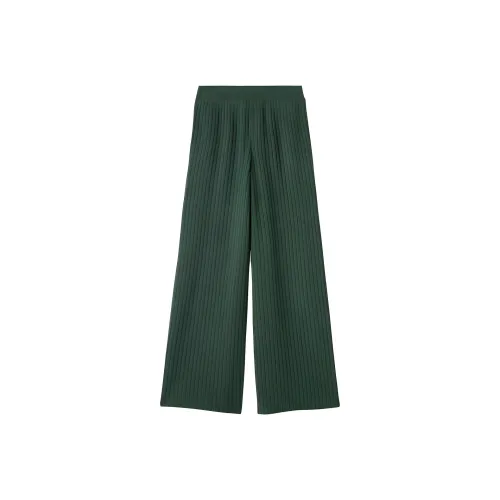 Loro Piana Зеленые Женские Повседневные Брюки