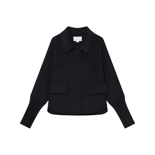 Goodland Вельвет Feel Пальто Женское Черное