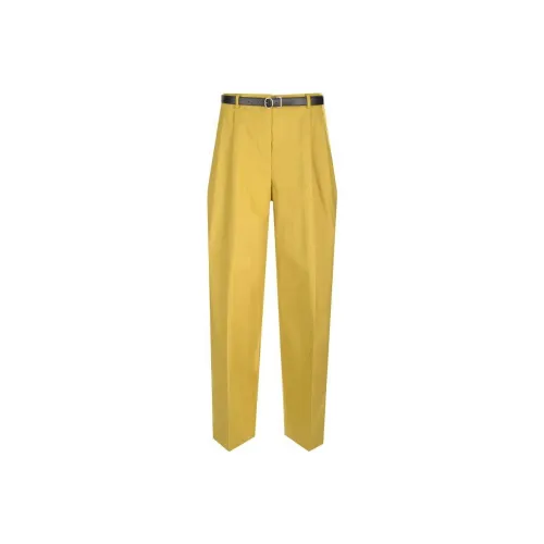 JIL SANDER Желтые Женские Повседневные Брюки