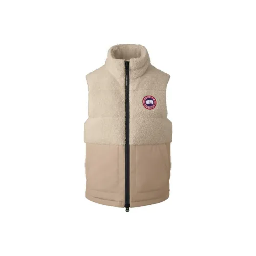 Canada Goose Elora Series SS24 Жилет Женские Светлый Рыжевато-коричневый