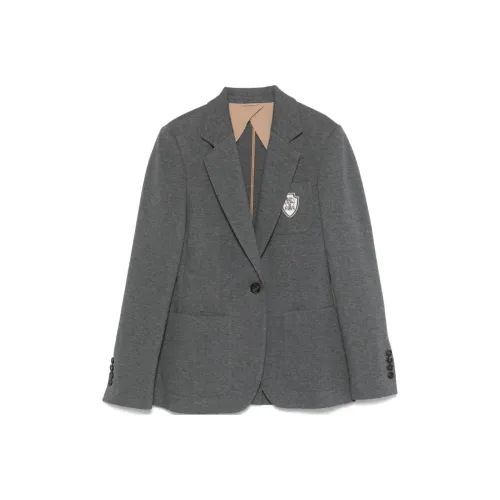 Brunello Cucinelli Серый Женские Офисные Костюмы
