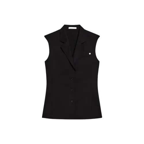 Helmut Lang FW24 Жилет Женские Черный