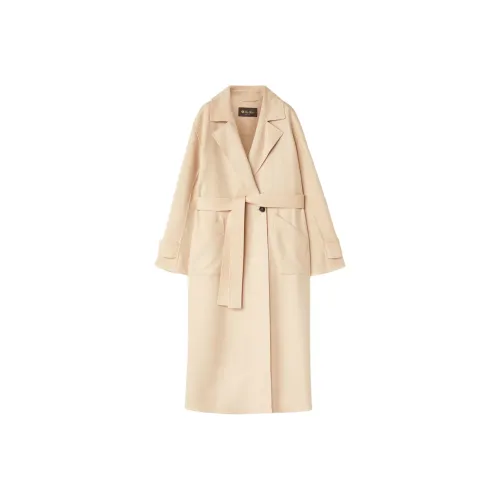 Loro Piana Пальто Женское Светло-Верблюжий