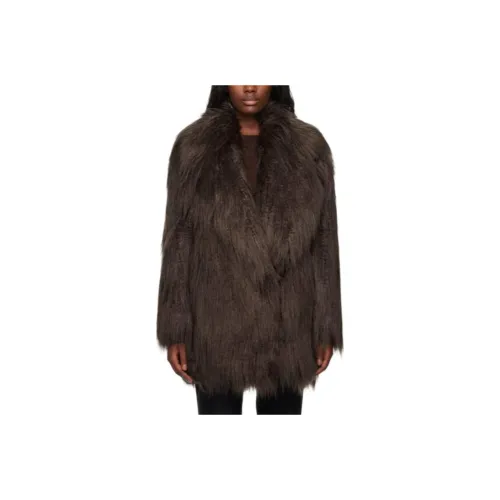 THE FRANKIE SHOP Пальто Женское Коричневое