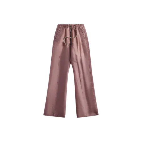 Kith Серо-розовые Женские Повседневные Брюки