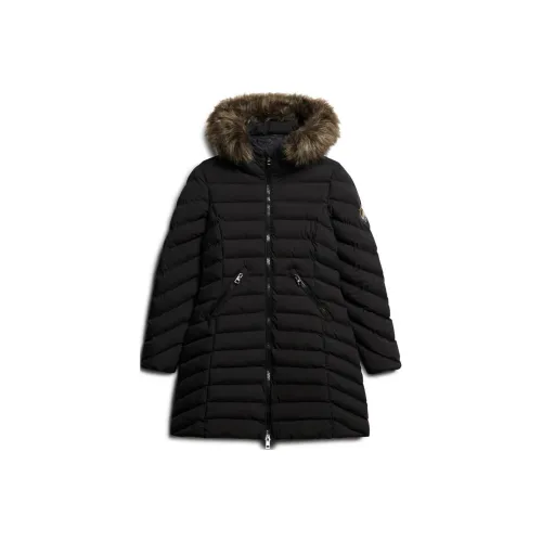 SUPERDRY PARKA Пальто Женское Черное