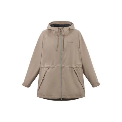 Timberland Поход Водонепроницаемый и Ветрозащитный Ветровка Женские Тауповый