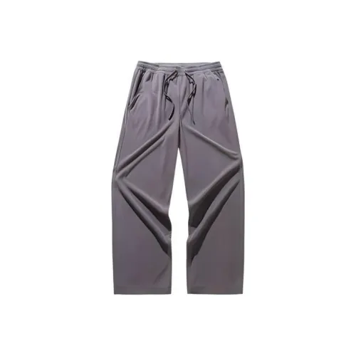 CHAOJIANTA Повседневные брюки Женские Мягкий Лунный свет Серый