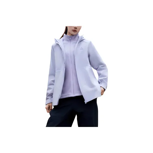 361° Водонепроницаемый Ветрозащитный Устойчивый к истиранию Дождезащитный Ветровка Женские Фиолетовый