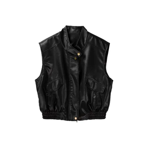 Комбо Женские Кожаные Куртки