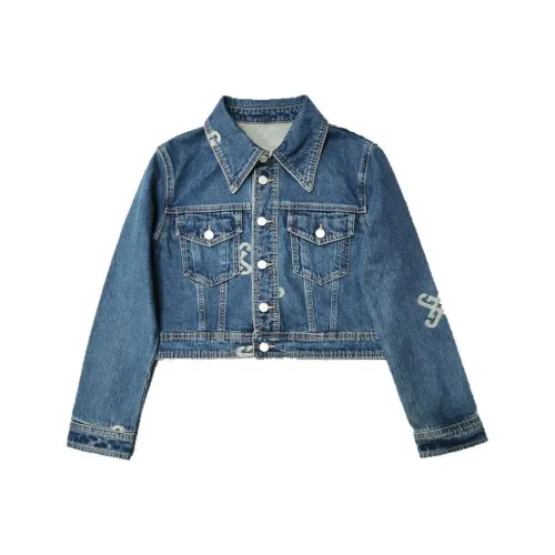 YUNGE Blue Женские Джинсовые Куртки