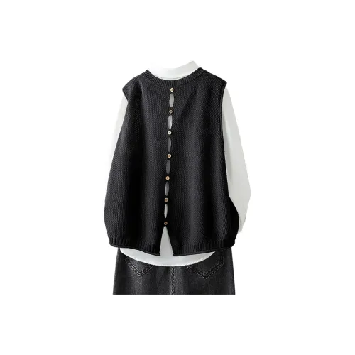 Cypress House Жилет Женский Черный