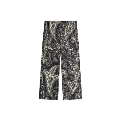 KITH Женские 2024 Summer Collection SS24 Пейсли Tearaway Брюки Повседневные брюки Женские Черный