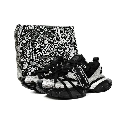 Lanza M.S.R Collection Толстая подошва Низкий топ Унисекс