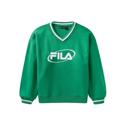 FILA x Hailey Толстовка Женская 1 Пачка Зеленый Белый