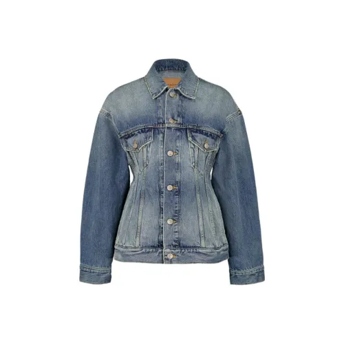 Balenciaga Denim Jacket Women's Blue Баленсиага Деним Куртка Женская Синяя