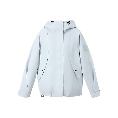 3COLOUR Водонепроницаемый Ветровка Женские Ледниково-голубой