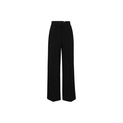 HUGO BOSS Черные Женские Повседневные Брюки