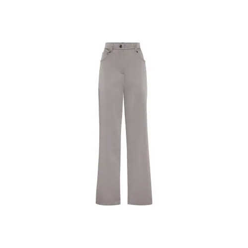 Brunello Cucinelli Серые Женские Повседневные Брюки