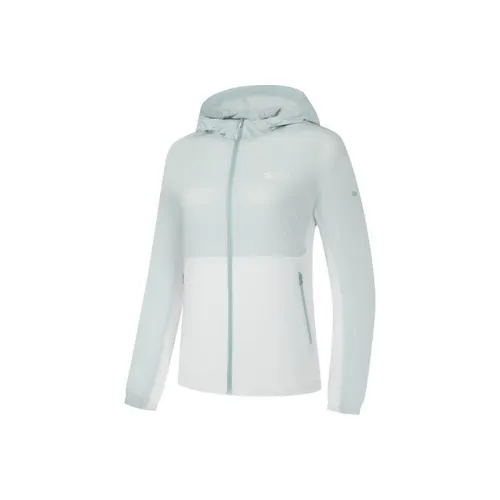 QIAODAN Одежда с UV-защитой Женская Canglang Цвет Jordan Белый