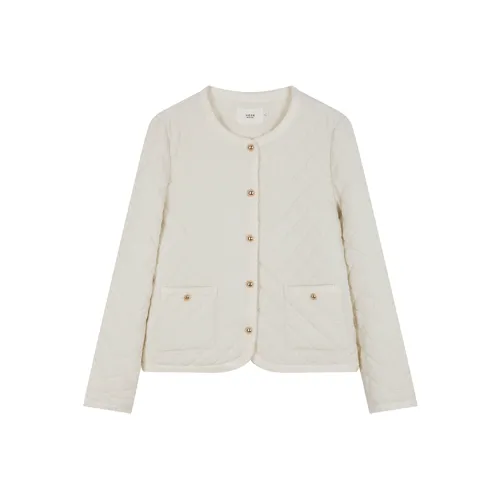 Mo Han Yi Mei Пуховая куртка Женская Экрю