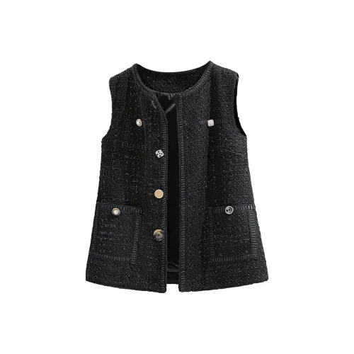 Cypress House Жилет Женский Черный