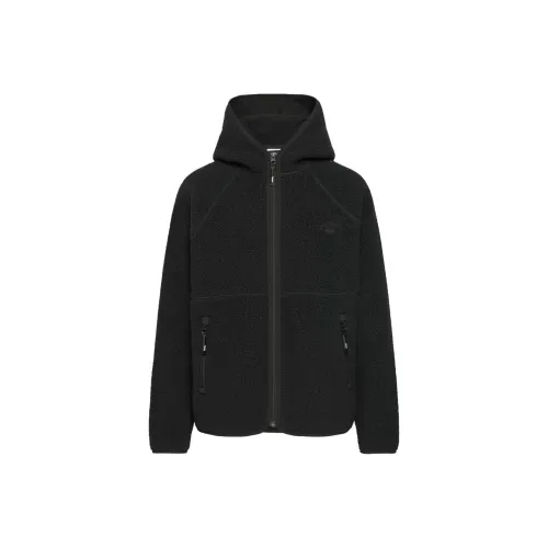 ARITZIA TNA Polartec Термический Pro С капюшоном Застежка-молния Толстовка Бархат feel Пальто Женские Черный Черный