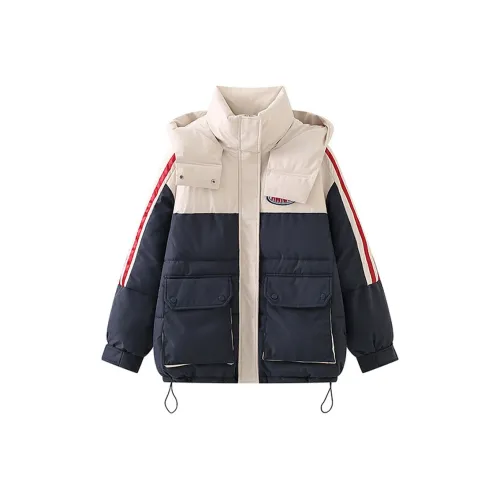 PZGE Женские объемные куртки (пуховики)