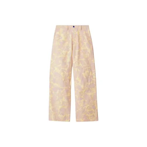 Burberry SS24 Повседневные брюки Женские Пастельно-розовый