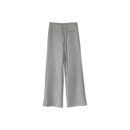 Fuccykee Повседневные брюки Женские Серые