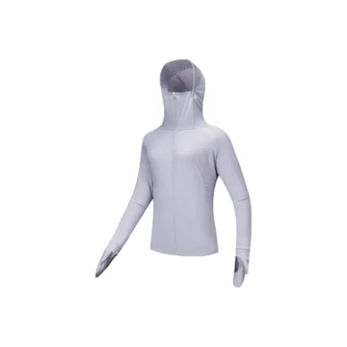 CHAOJIANTA Защита от UV Одежда с защитой от солнца Женская Светло-фиолетовая Серый