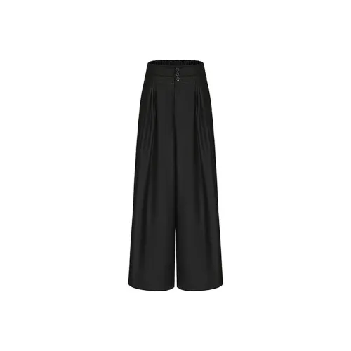 INITIAL BLK/Черный Женские Повседневные Брюки