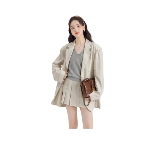 DEAR DEER PUFF Бизнес-костюм женский цвет хаки